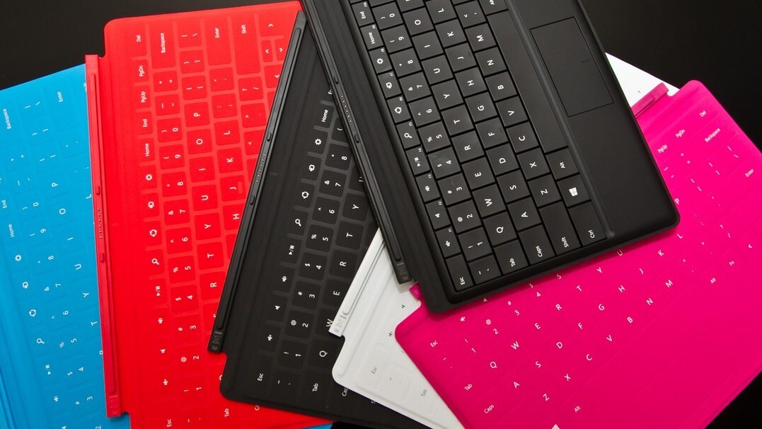 Microsoft acknowledges “material separation” issue in its Touch Cover keyboard for Surface