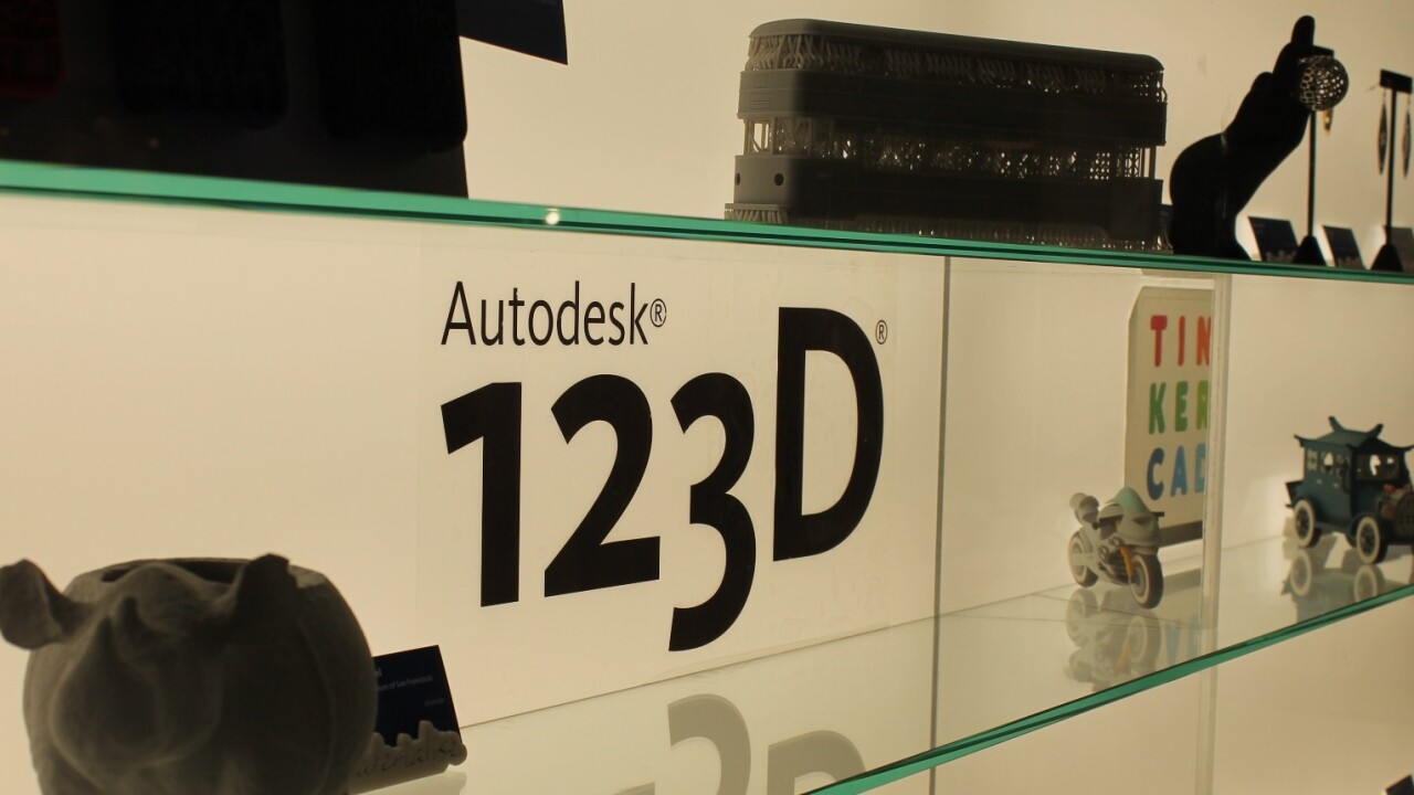 Autodesk’s new 123D Design app turns everyone into 3D modellers