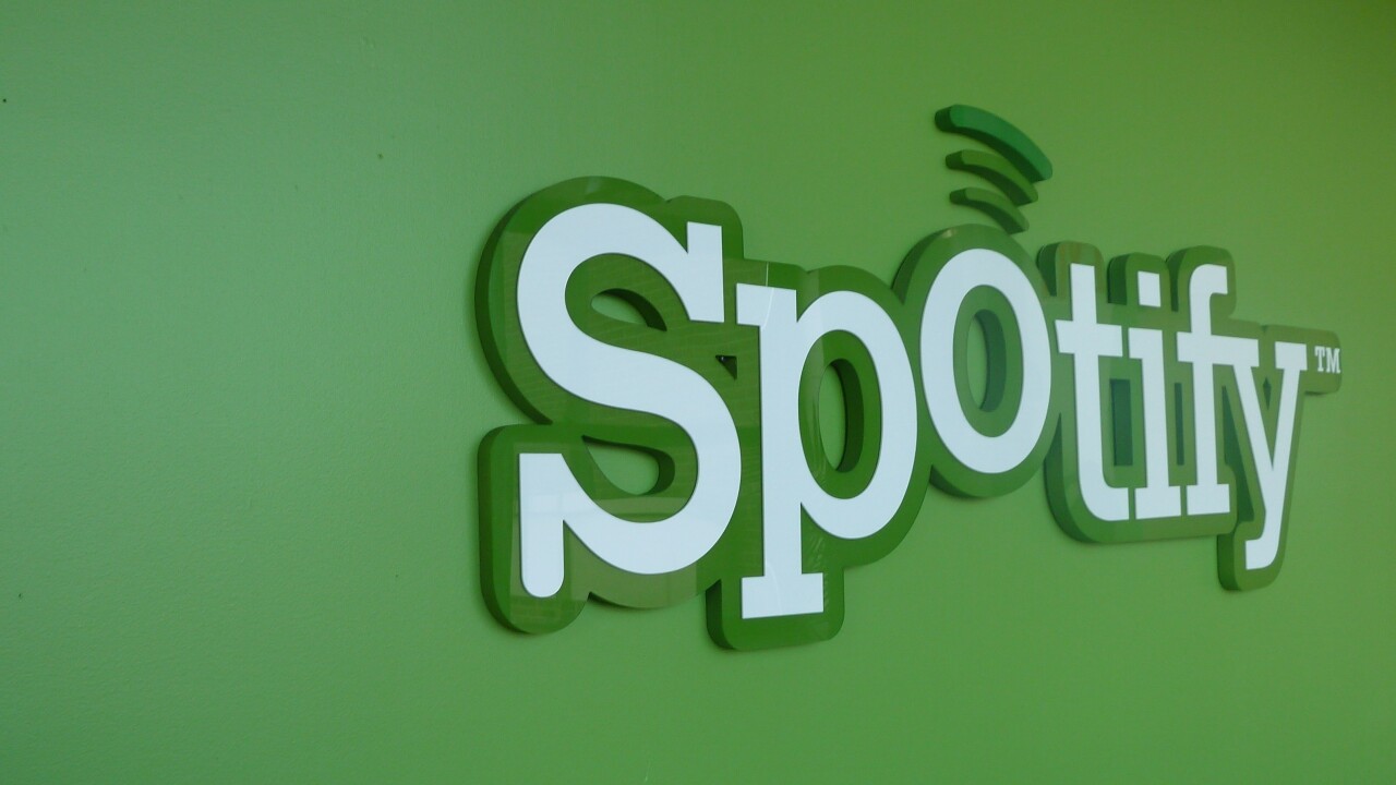 Spotify confirms beta launch of browser-based music app, currently only available to a “small number of users”