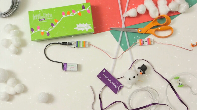 Forget lame gifts: Check out littleBits’ holiday kit to teach your kids electronics and engineering