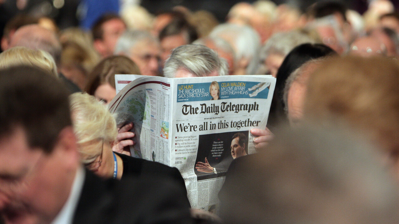 The Telegraph introduces paywall and subscription plans – but only for non-UK readers