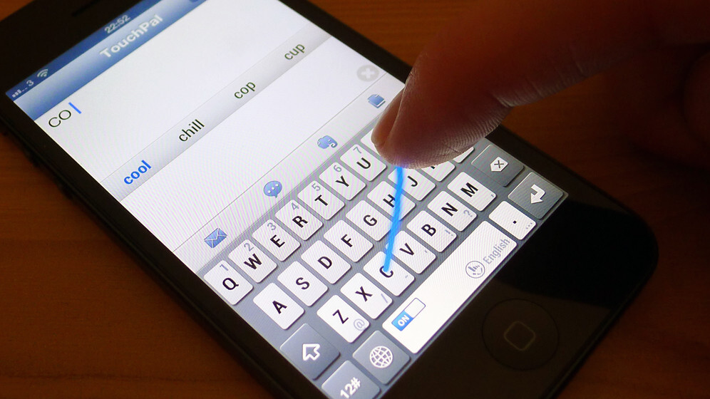 TouchPal Keyboard brings slide typing to iOS and Android devices