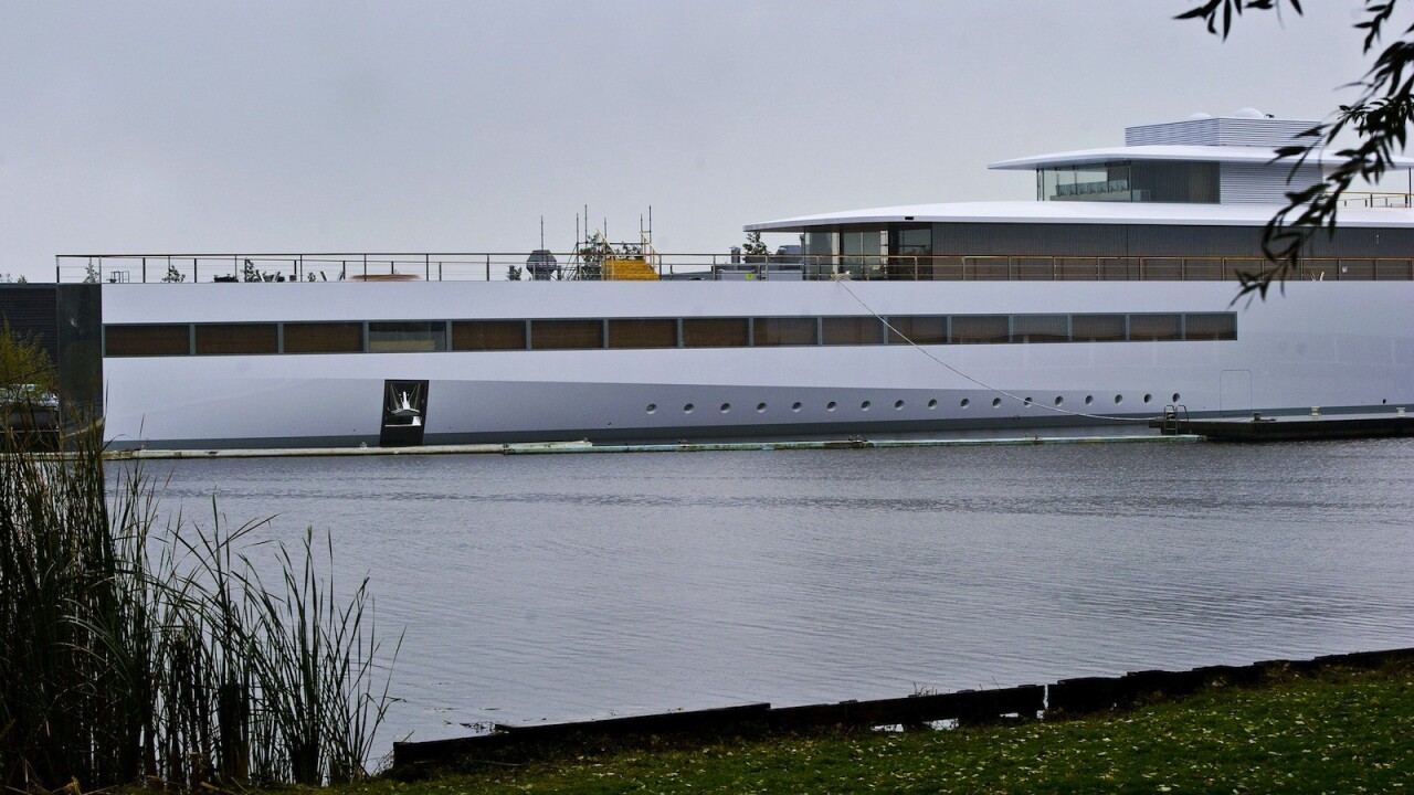 Steve Jobs’ yacht is now free to sail as his heirs reach temporary agreement with Starck