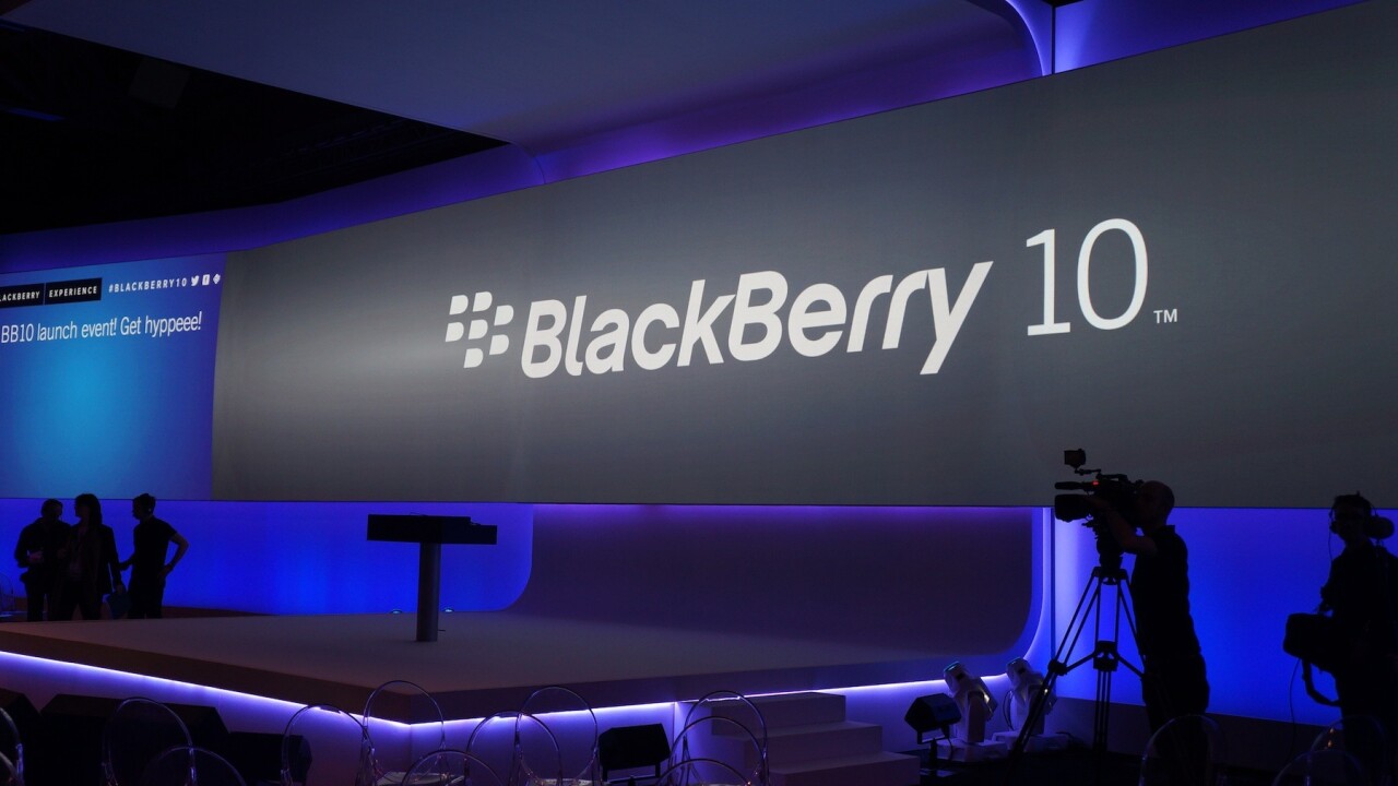 BlackBerry unveils BlackBerry 10 and its first two devices, the Z10 and Q10