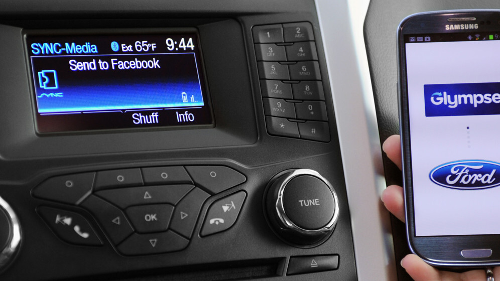 Glympse brings location sharing to car dashboards with Ford SYNC AppLink integration
