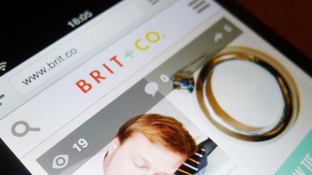 Brit + Co. adds user profiles and favorites to its technology, lifestyle and e-commerce website