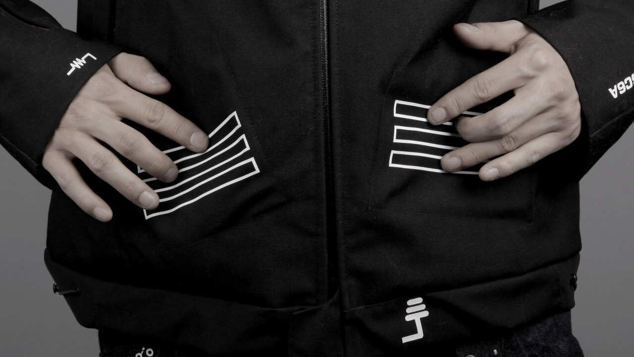 Wearable tech startup Machina turns to Kickstarter to launch its Midi Controller Jacket