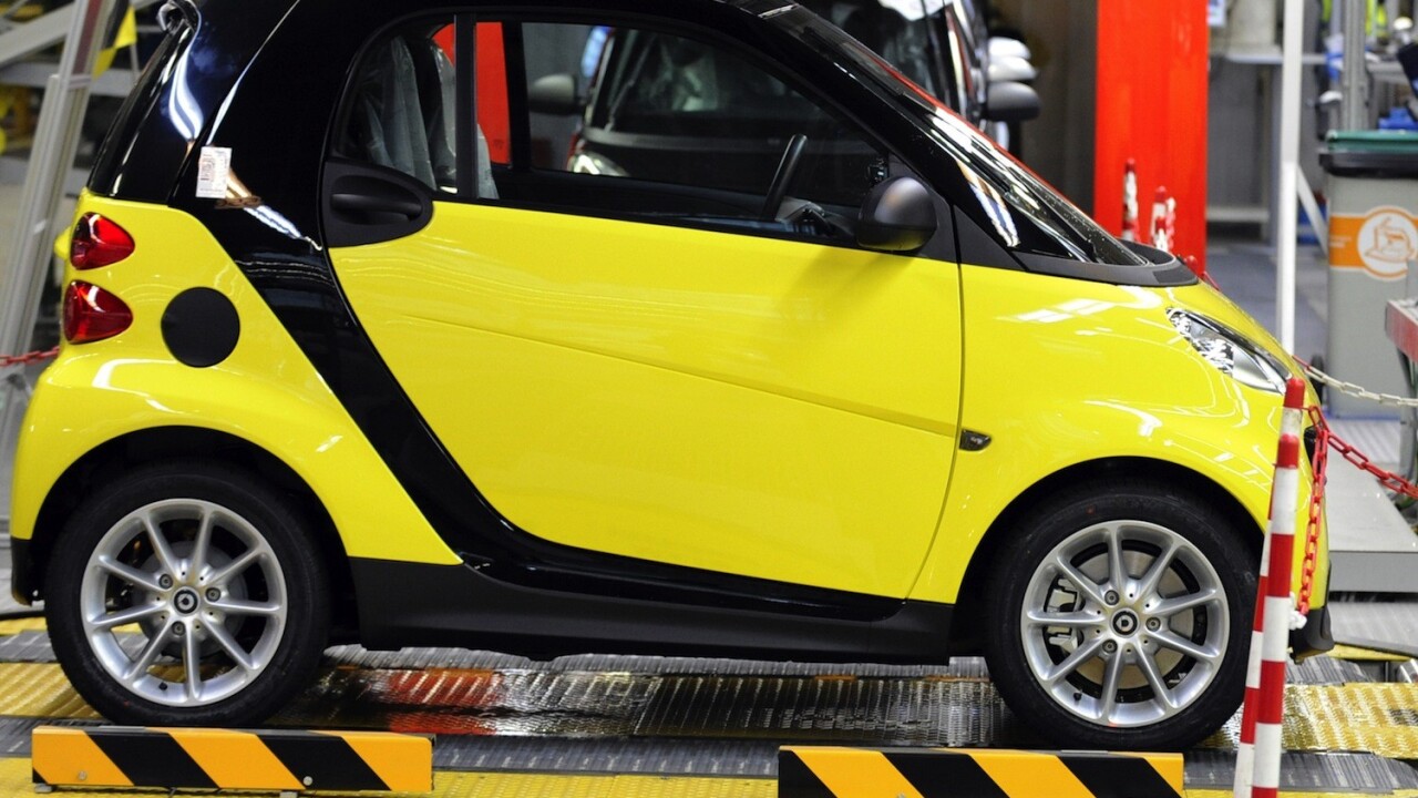 Mercedes-Benz experiments with selling Smart Cars on China’s Sina Weibo microblog