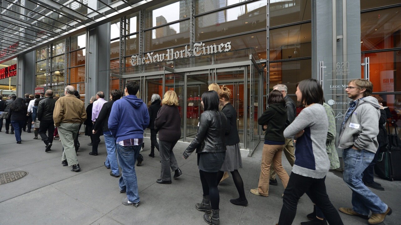 The New York Times now boasts 668,000 paying digital subscribers, Q4 revenue rises to $575.8m