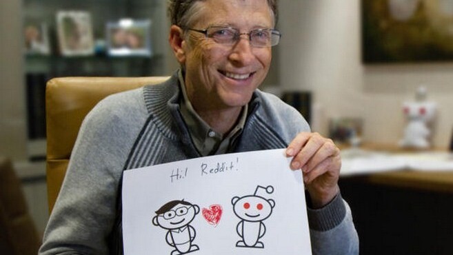 Bill Gates takes to Reddit for an AMA: Only has $100 in his wallet, will not give you $1 million