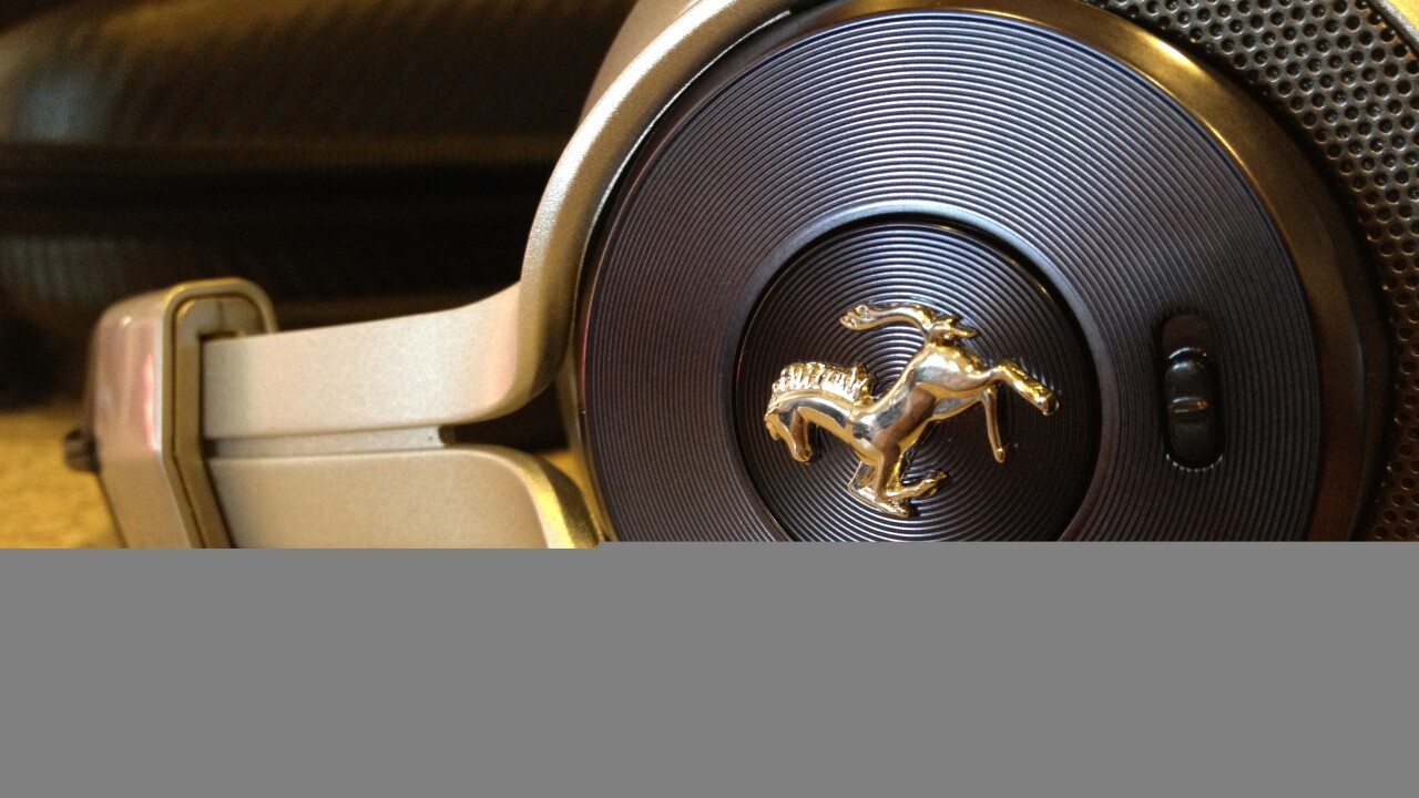 Ferrari Cavallino T350 noise canceling headphones: Huge sound, big bucks, even bigger case