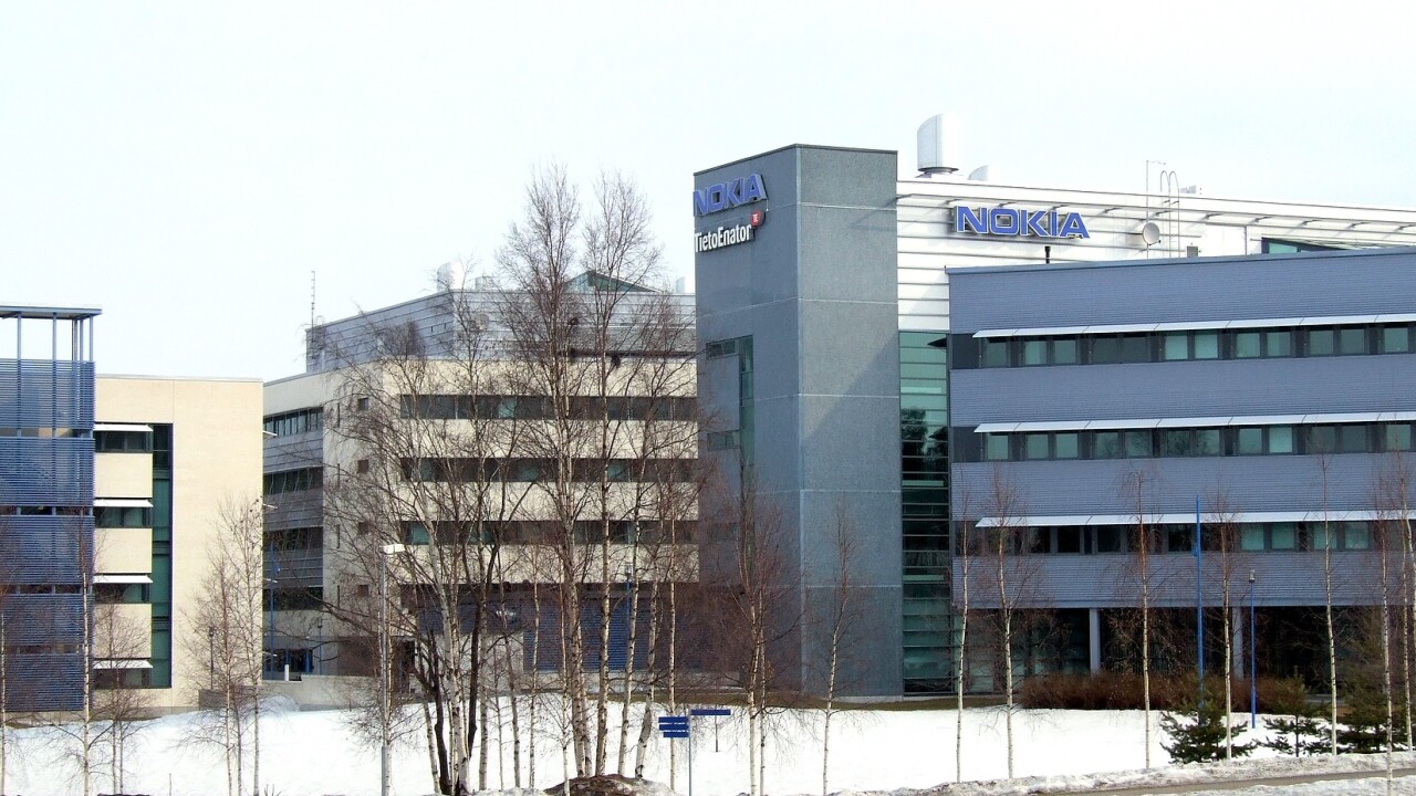 Nokia sells its Oulu campus to Finnish business space provider Technopolis for $40.8 million