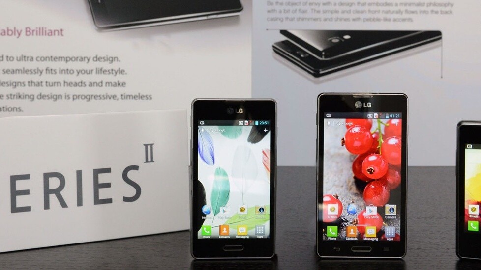 LG announces Optimus L Series II devices; L7II debuts in Russia this week, L3II and L5II ‘coming soon’