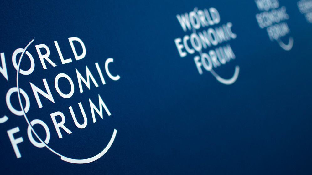 How a social media news stream turns the sealed-off World Economic Forum into a virtual event