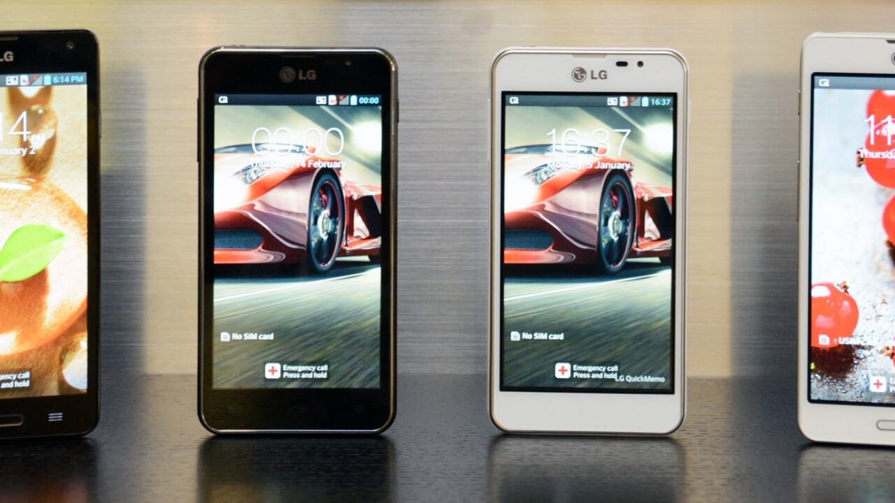 LG announces new LTE-equipped Optimus F5 and F7 Android smartphones