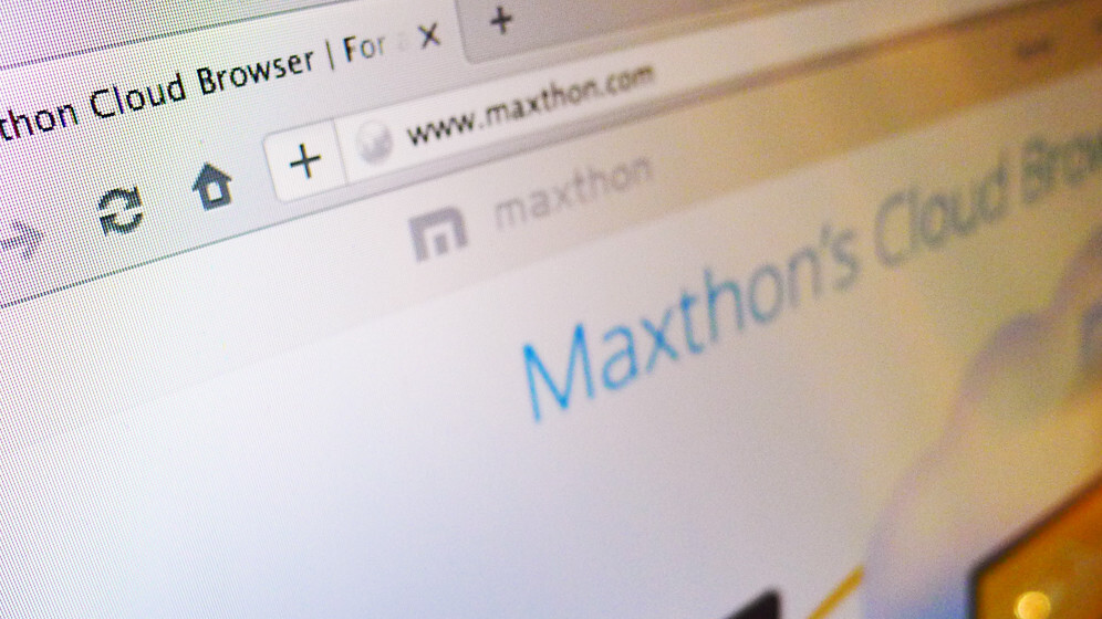 Maxthon adds cloud storage, sharing and more to its browser on Mac, Windows, iOS and Android