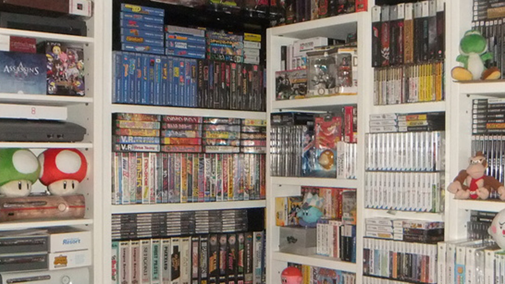 An amazing video game collection spanning 30 years is being sold for $550,000 on eBay