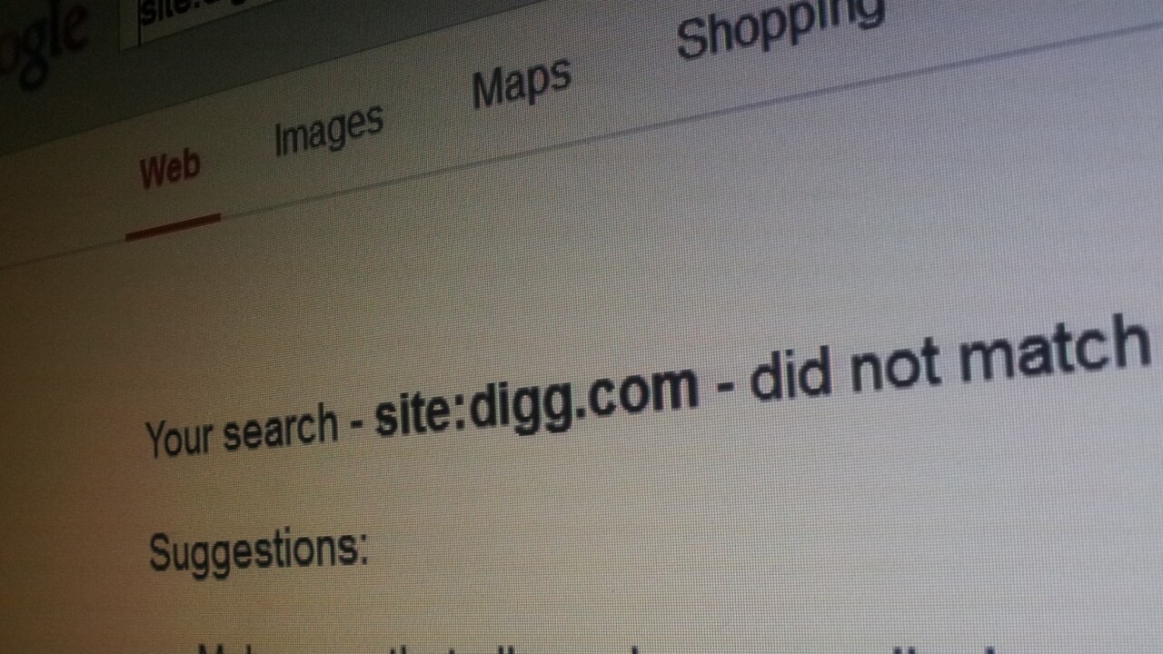 Google apologizes for Digg de-indexing, saying it “inadvertently” applied a webspam action to whole site
