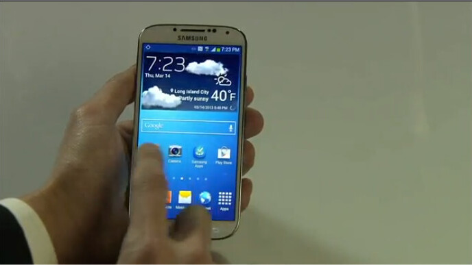 Samsung Galaxy S 4 announced: 5″ 441 ppi screen, 13 mp camera, Android 4.2, 4G LTE, available April