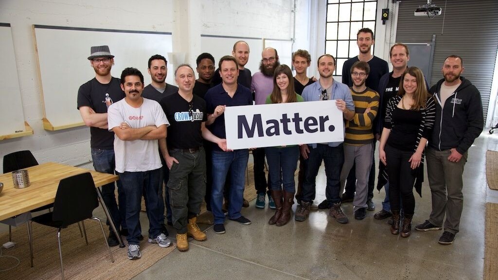 Media accelerator Matter reveals its inaugural class of six startups