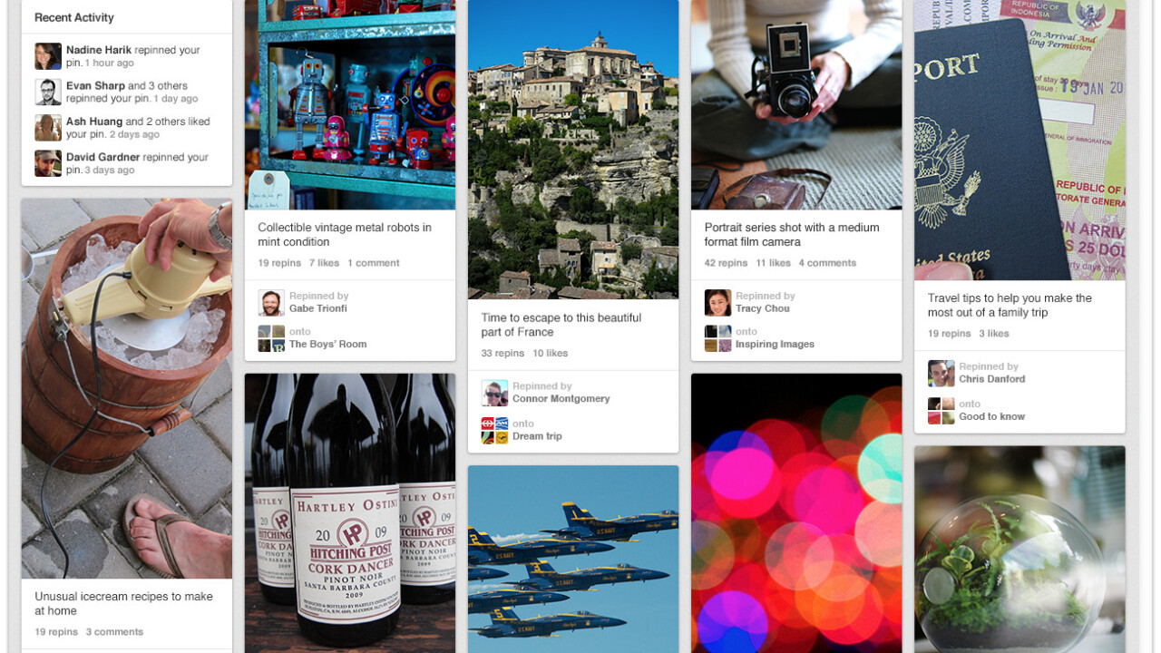 Semiocast: Pinterest now has 70 million users and is steadily gaining momentum outside the US