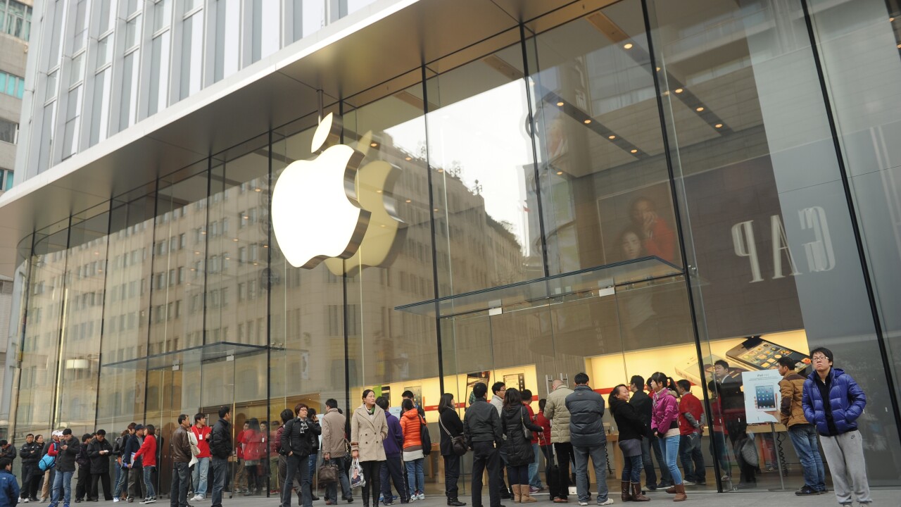 Apple earns $5.2B in Q2 2013 from 91M visitors to Retail Stores, seeks to double outlets in China