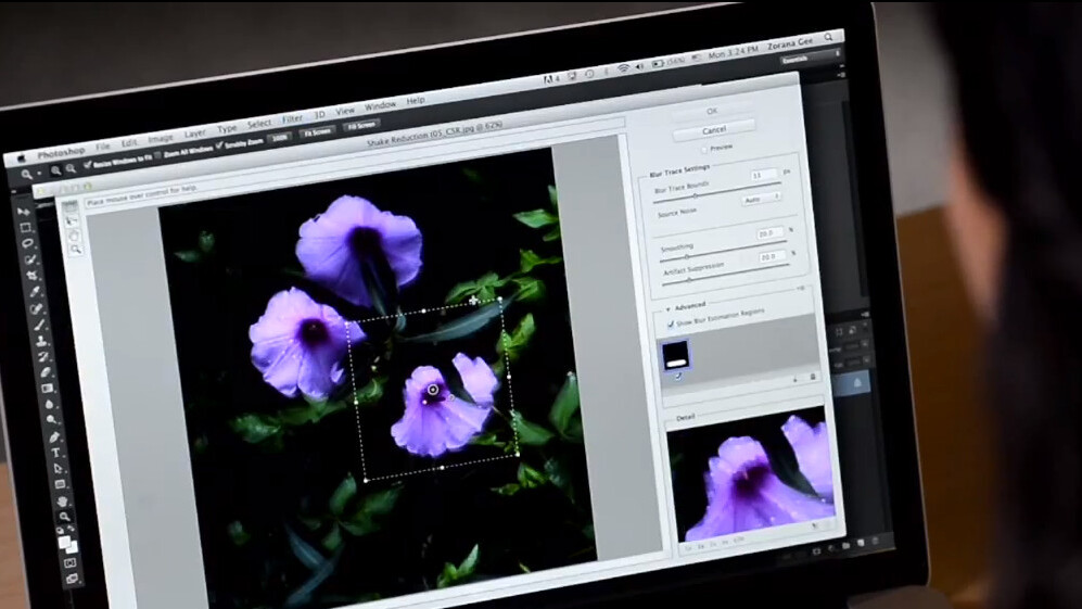 Adobe teases new ‘Shake Reduction’ feature for blurry photos, coming to Photoshop soon