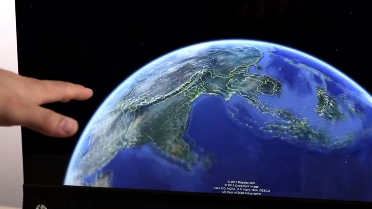 Desktop version of Google Earth 7.1 gets gesture-driven Leap Motion controller support