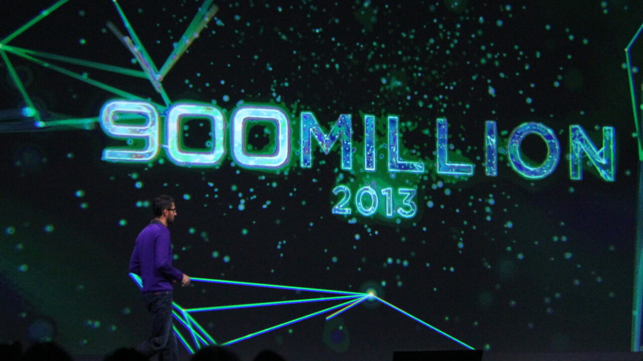 Google announces 900 million Android activations, 48 billion apps downloaded