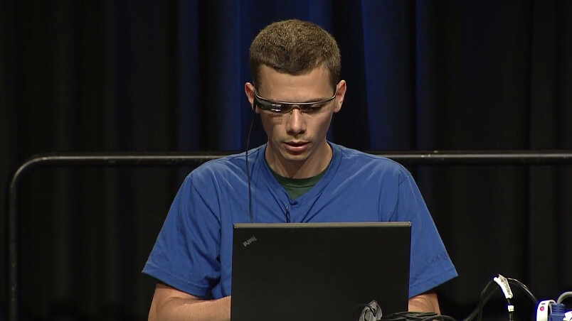 This is what ‘stock’ Android apps and Ubuntu Linux look like running on Google Glass