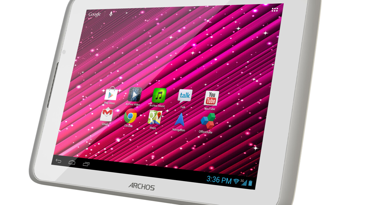 Budget Archos 80 Xenon tablet surfaces with an 8″ IPS display and stock Android out of the box