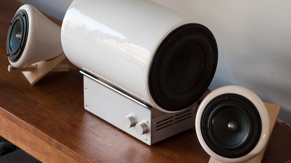 These $1,000 ceramic speakers from Joey Roth are the “anti-Jambox” approach