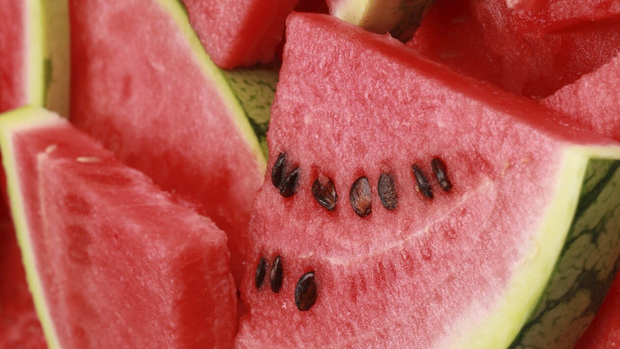 Watermelon Oreos. Watermelon. Oreos.