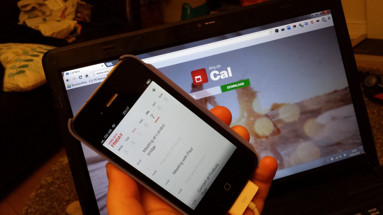 Any.DO debuts Cal, a new smart iOS Calendar and first in a suite of standalone apps