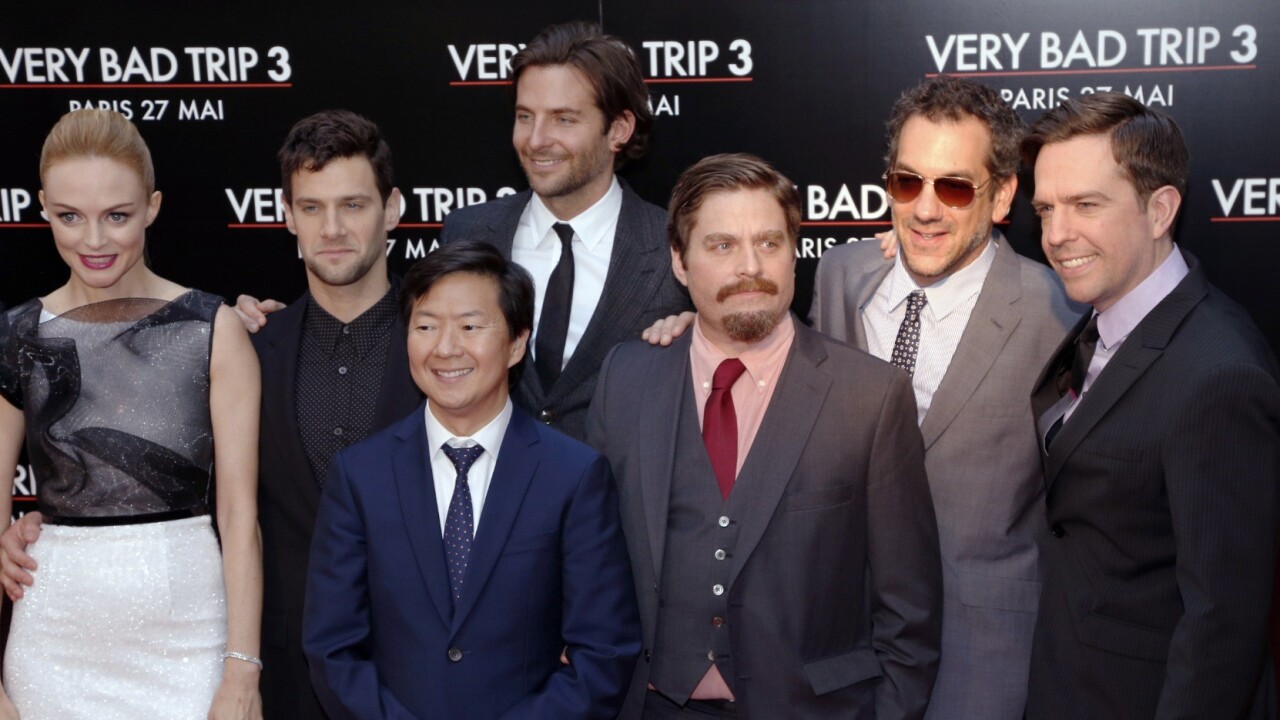 Watch Ed Helms explain Kickstarter’s benefits for filmmakers to Zach Galifianakis and Bradley Cooper