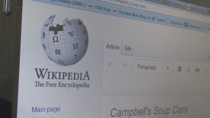 Wikimedia rolls out WYSIWYG visual editor for logged-in users accessing Wikipedia articles in English