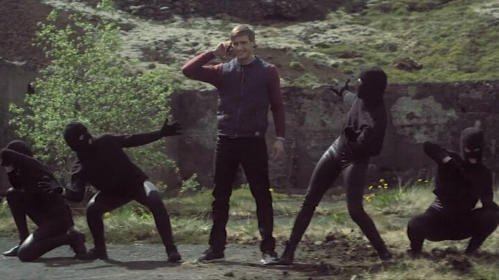 Ninjas, one goat and a less than subtle dig at Apple. Samsung’s Galaxy S4 ad in Iceland is weird
