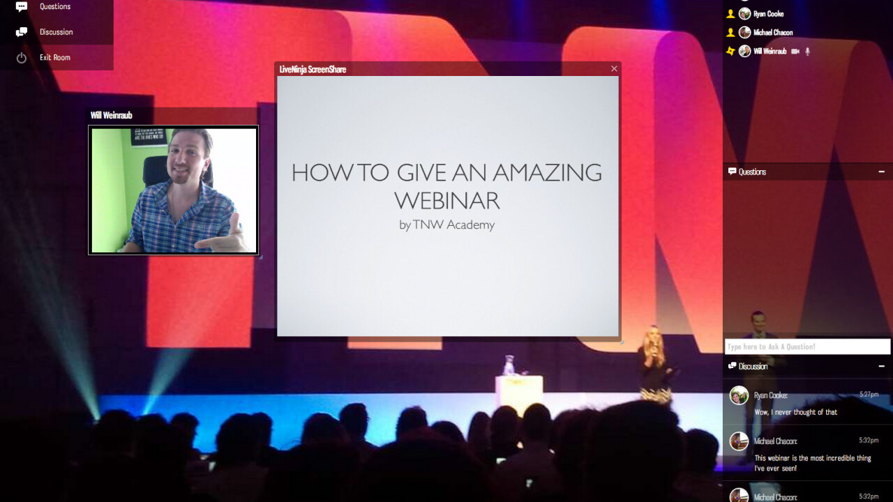 TNW Academy announces its WebRTC-powered platform, built by LiveNinja