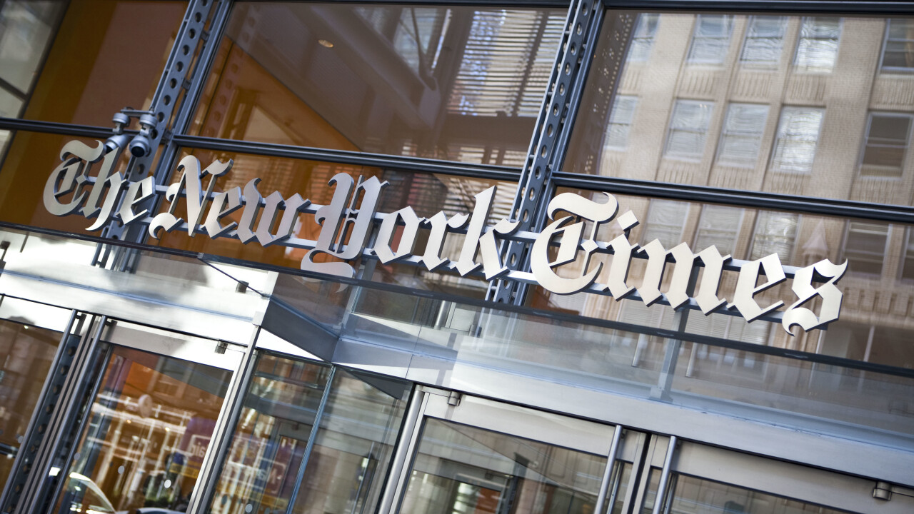 The New York Times’ website and mobile apps back online after ‘technical difficulties’ [Update]