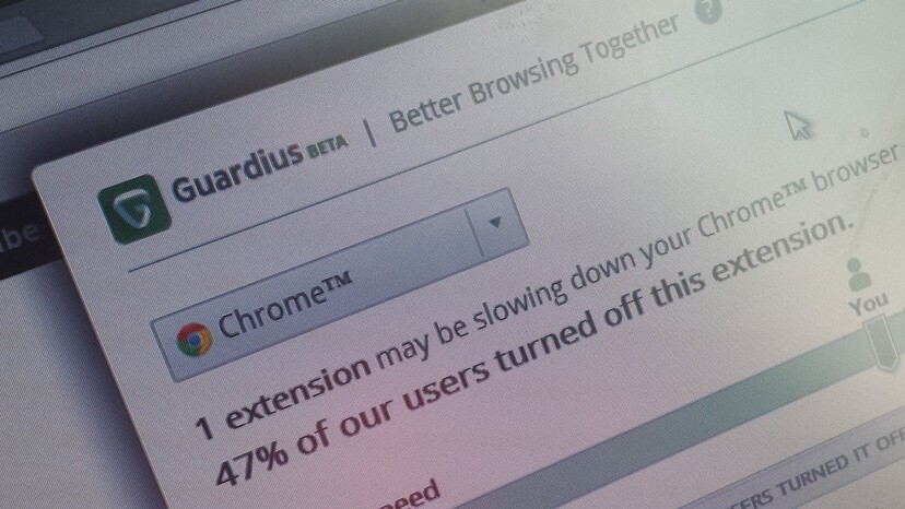 Guardius tells you which of your browser add-ons suck, by tapping the ‘wisdom’ of the crowd