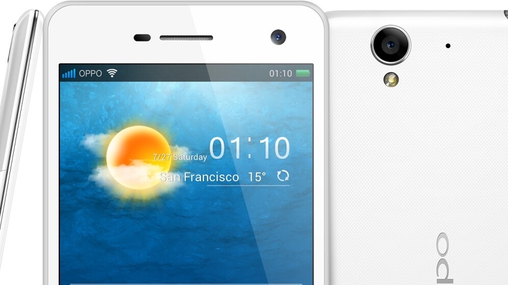 Oppo R819 launches with 4.7″ 720p display, 8MP camera and option to run stock Android 4.2.1