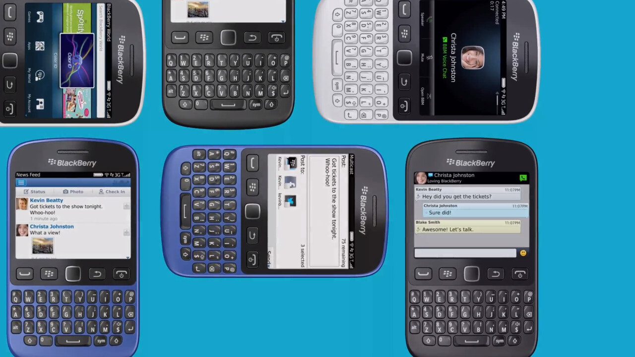 BlackBerry 9720 launched running BB7 OS, 2.8″ touchscreen, 5MP camera and dedicated BBM shortcut key