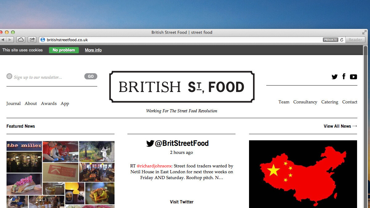 Best street food in Britain? This nifty little iPhone app helps you find it.