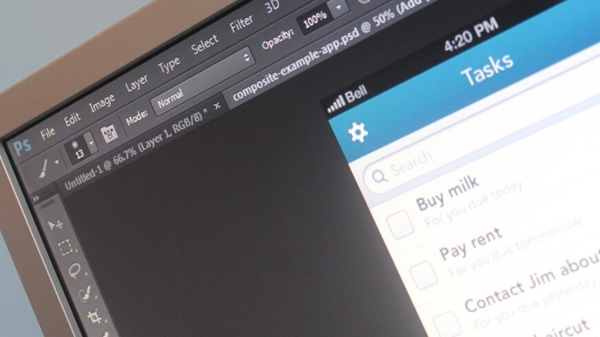 Composite could be the ultimate iPhone app prototyping tool for Photoshop
