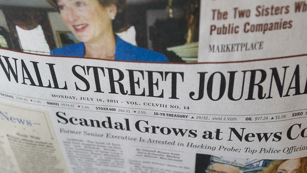 Wall Street Journal becomes latest international news site blocked in China (Update: unblocked)