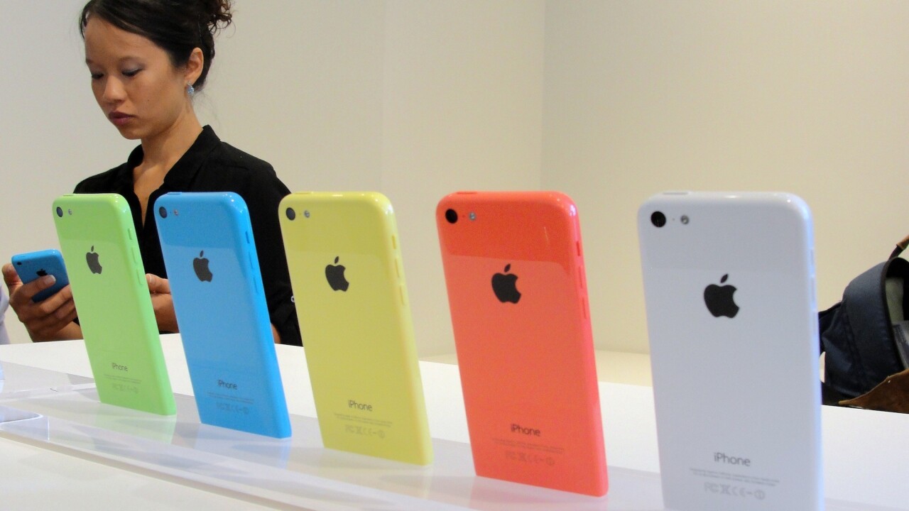 Apple is reportedly reducing iPhone 5c orders from its suppliers