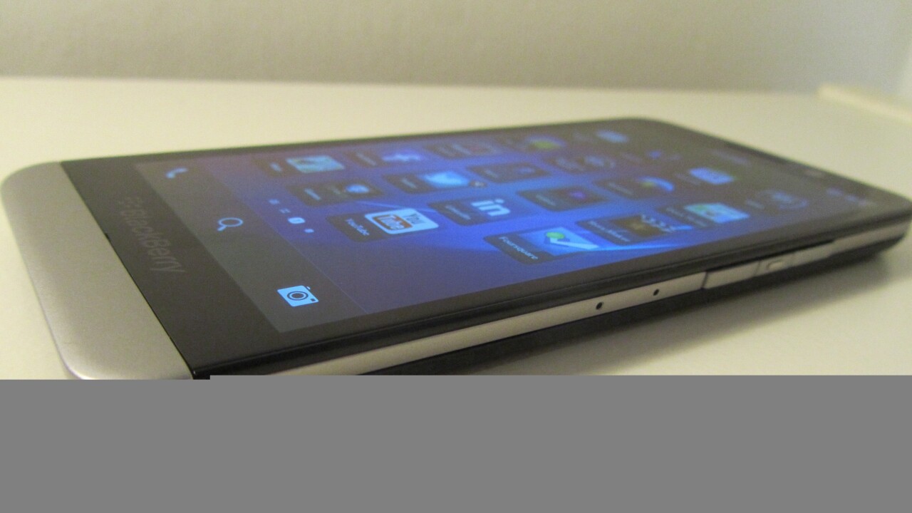 BlackBerry’s new Z30 flagship smartphone: Hands-on first impressions