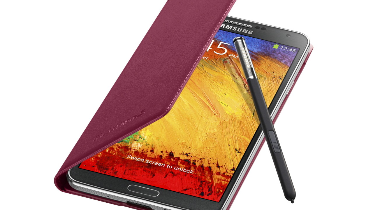 Samsung launches the Galaxy Note 3: 5.7″ 1080p display, Android 4.3, 13MP camera and new S Pen features