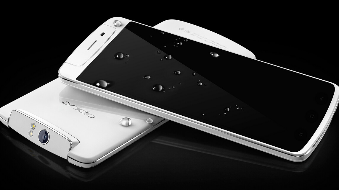 Oppo N1 smartphone: 5.9-inch 1080p display, 13MP rotating camera, rear touch controls and new Color OS