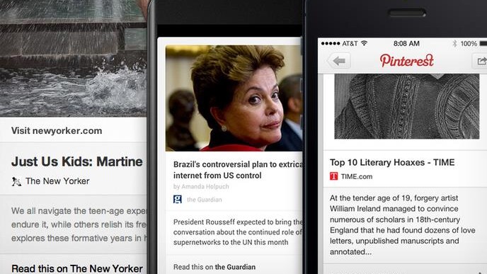 Pinterest pushes for the read-it-later market with new article pins